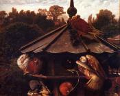 威廉 霍尔曼 亨特 : The Festival Of St Swithin Or The Dovecote